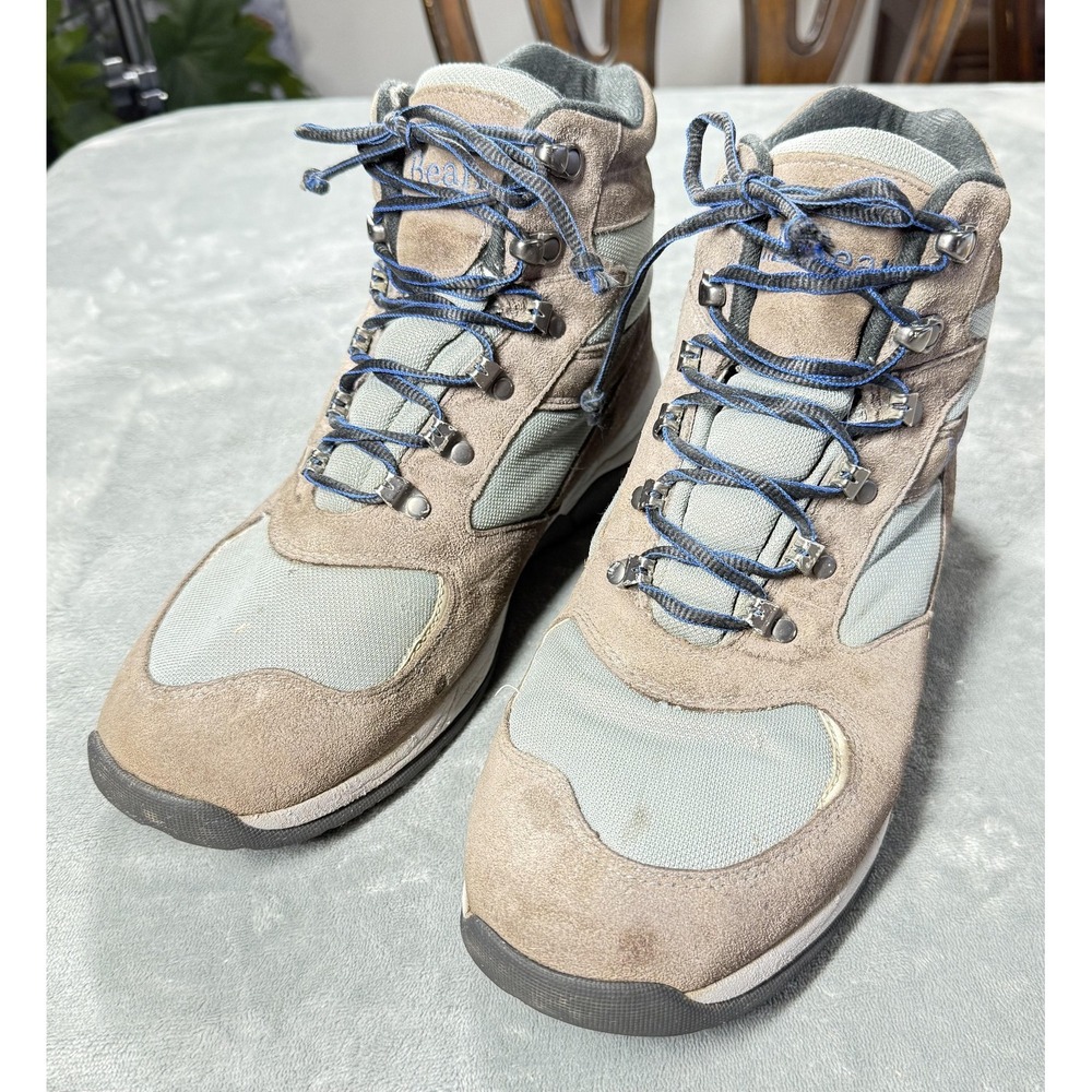 L.L. Bean Boots Mens Size 10.5 Brown Suede Winter Hiking Snow Ankle‎ Outdoor